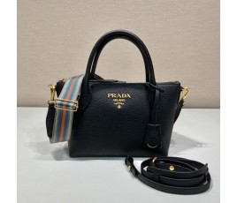 프라다 PRADA 다이노 가죽 토트 백