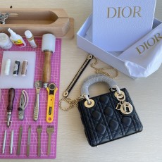 디올 DIOR 레이디 D-조이 토트 백