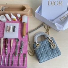 디올 DIOR 레이디 D-조이 토트 백